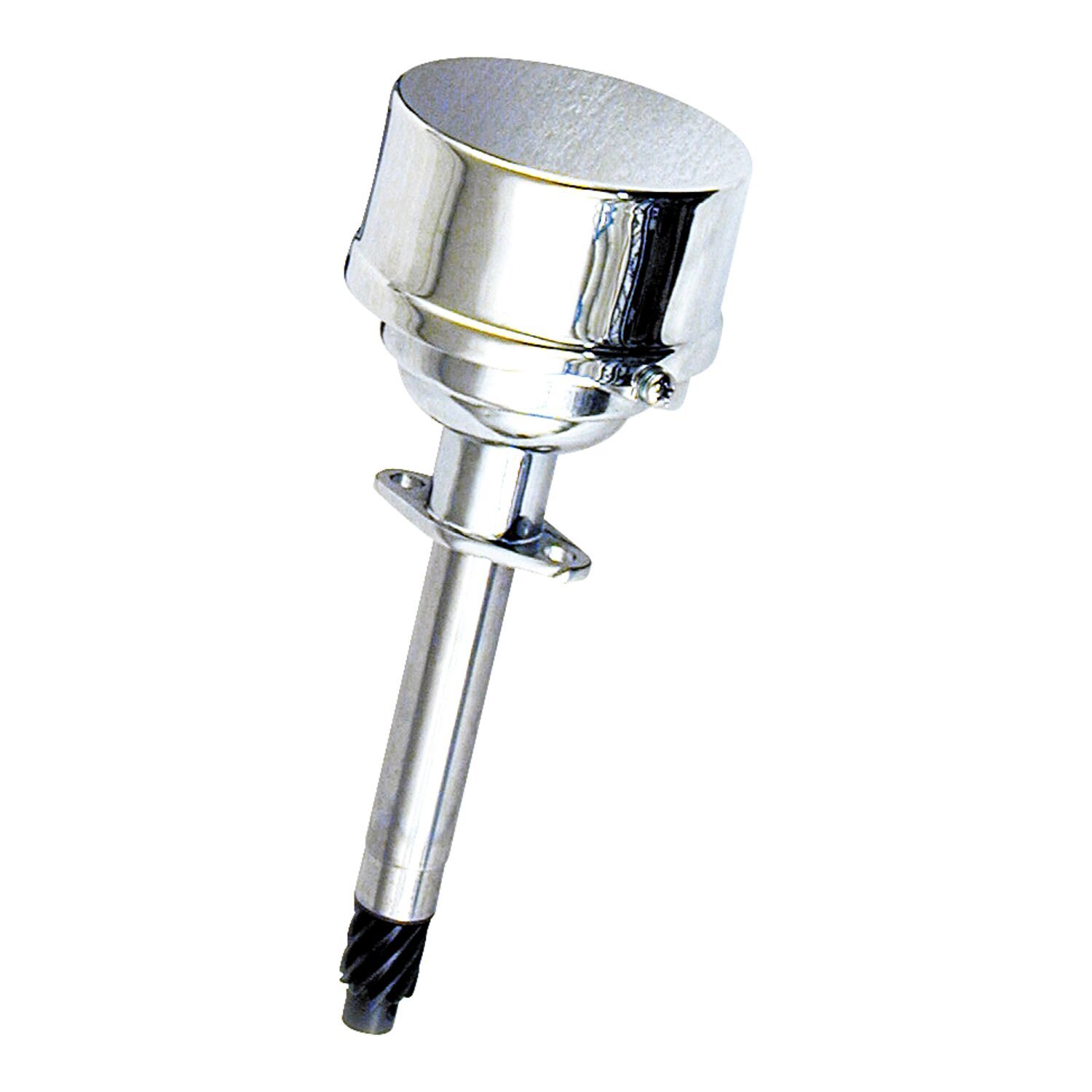 Big Twin ignition distributor. 2-hole. Chrome