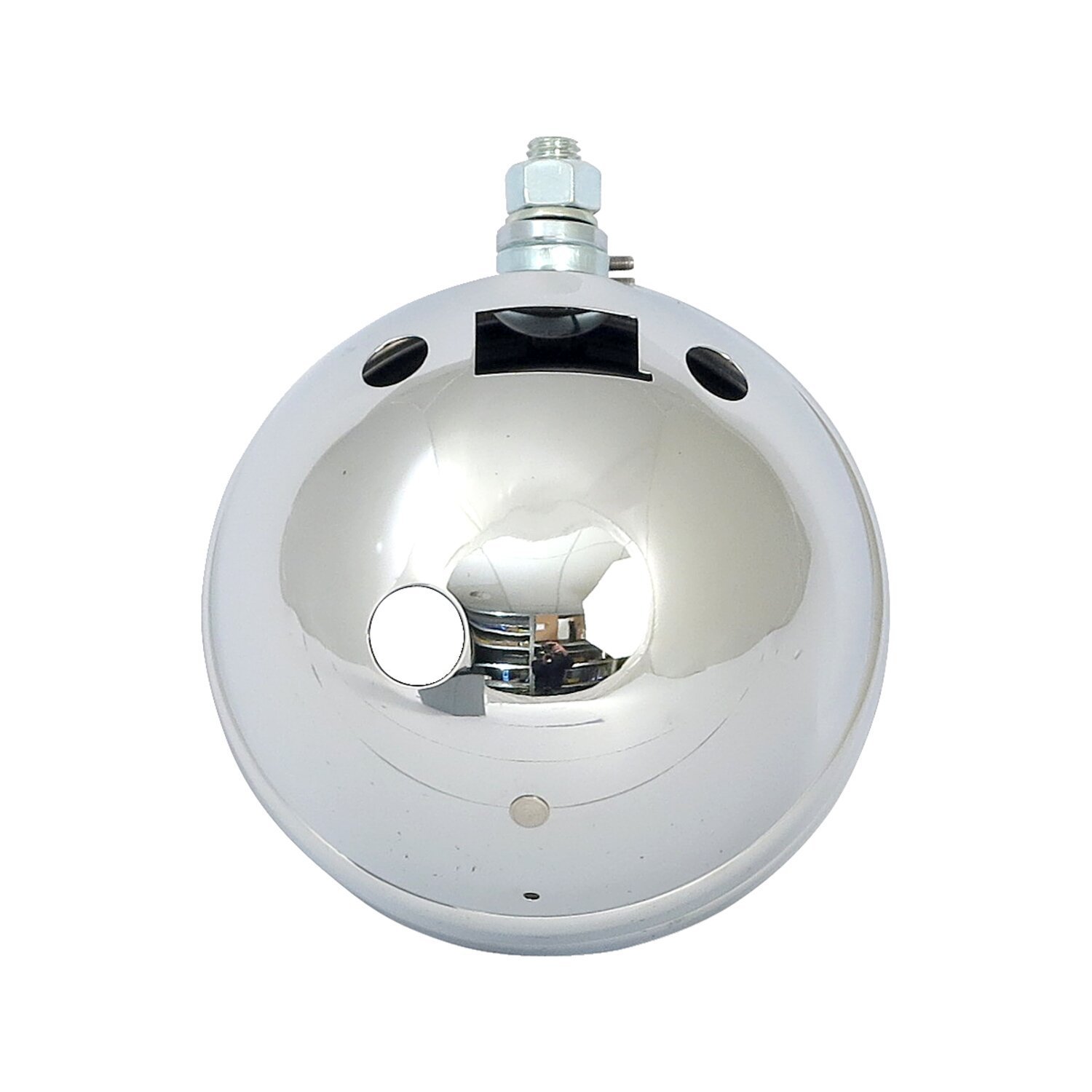 OEM style 5-3/4" FX, FXR, XL headlamp shell only. Chrome