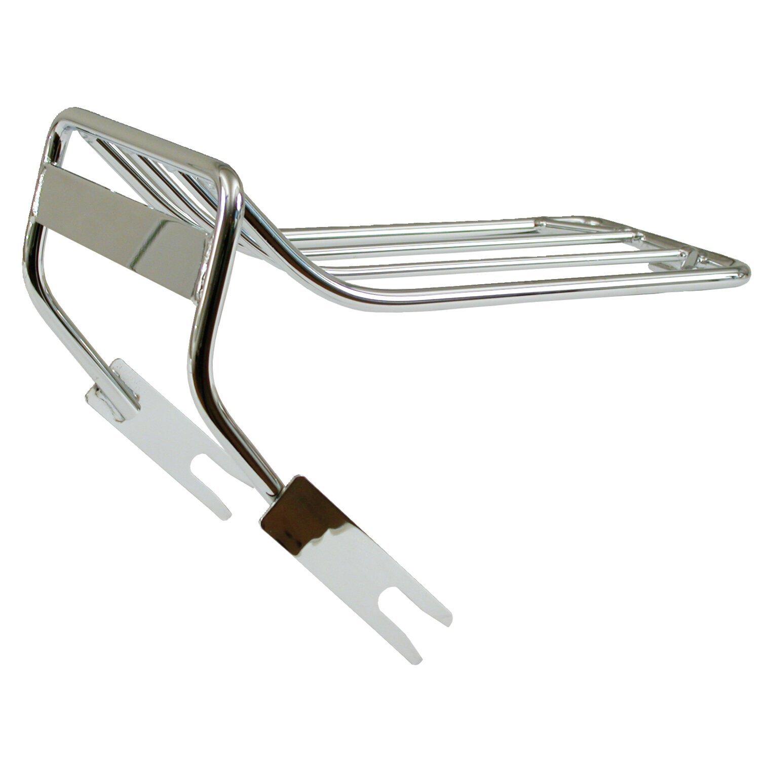 Bobbed luggage rack, round