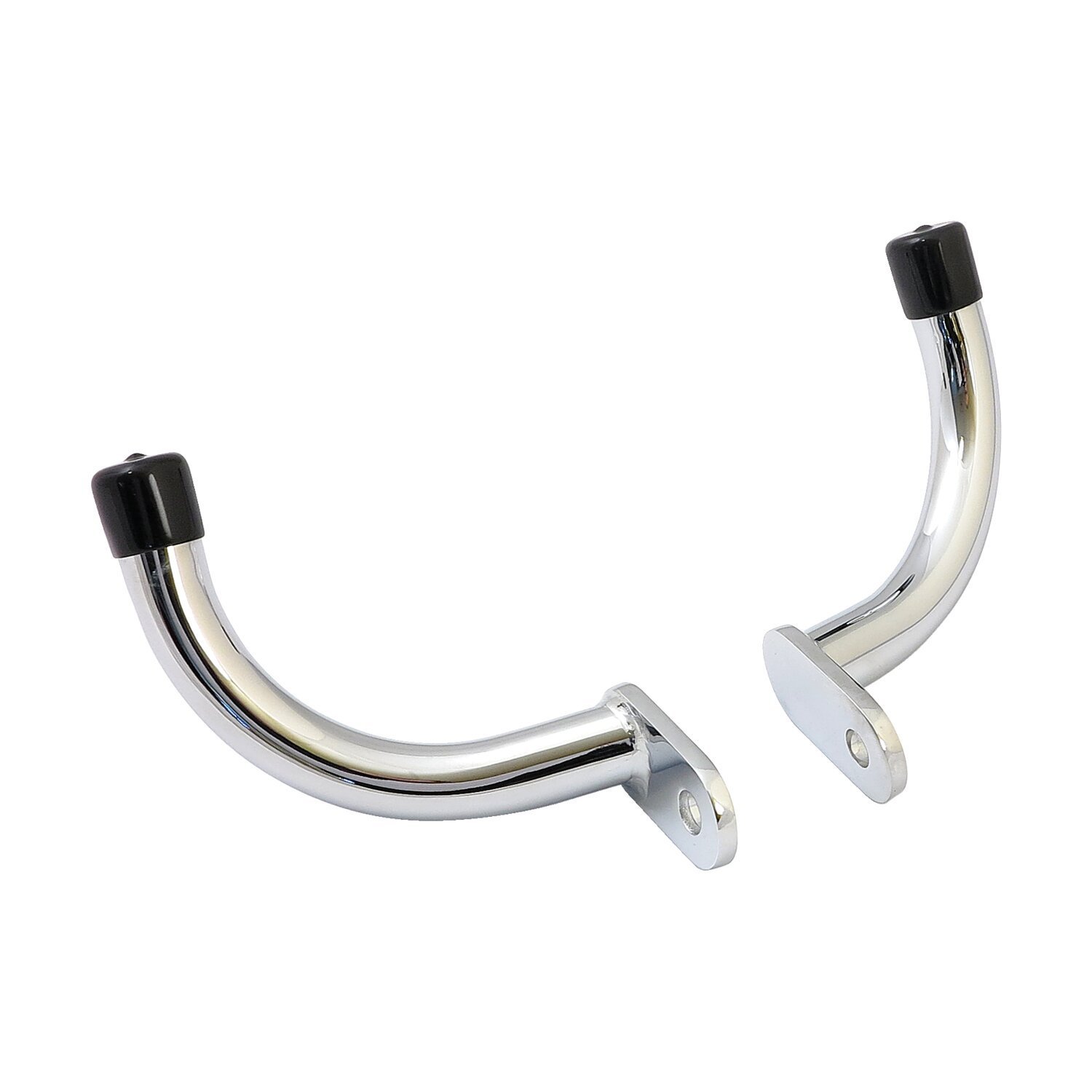 Touring saddlebag support brackets. Chrome