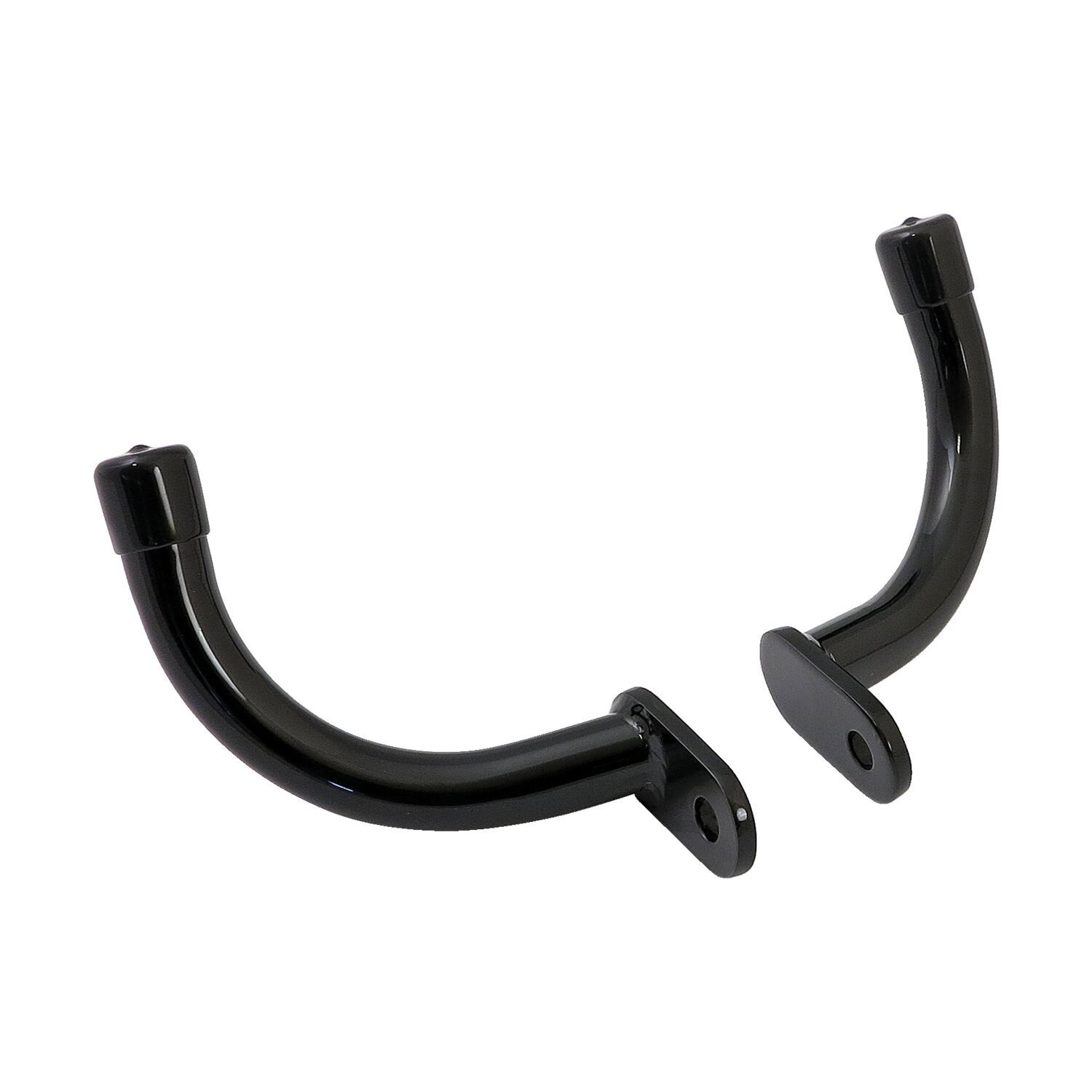 Touring saddlebag support brackets. Black