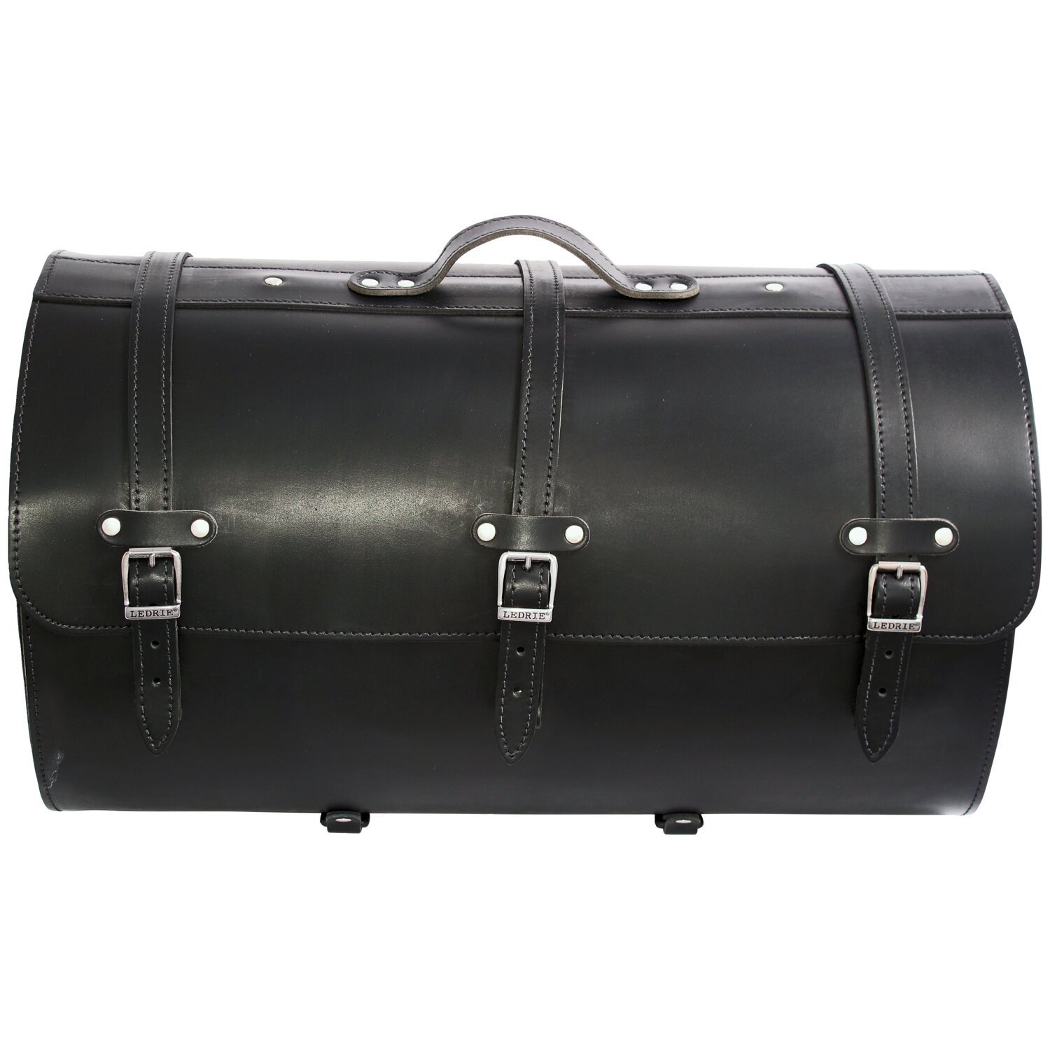 Motorcycle suitcase black