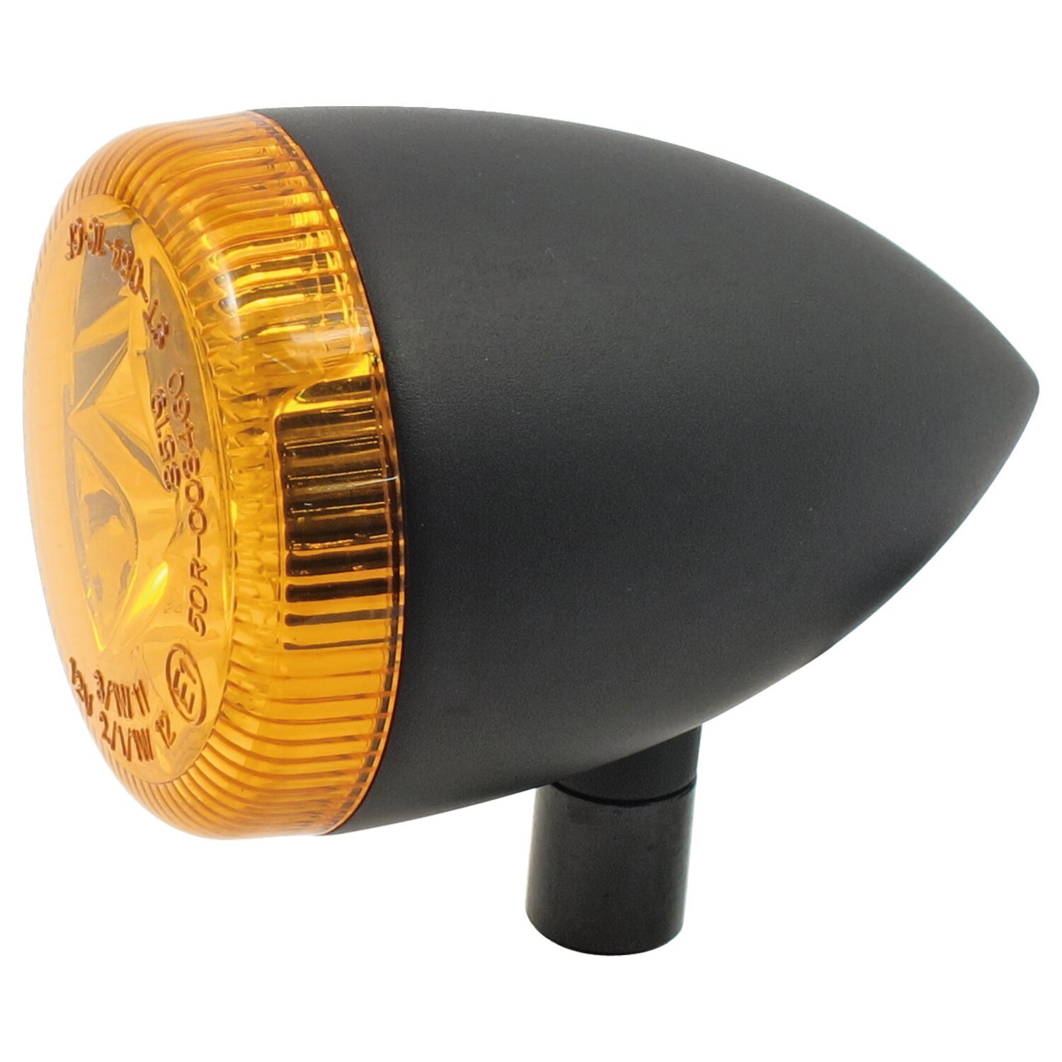 3-1 LED bullet taillight / turn signal combo. Black. Amber