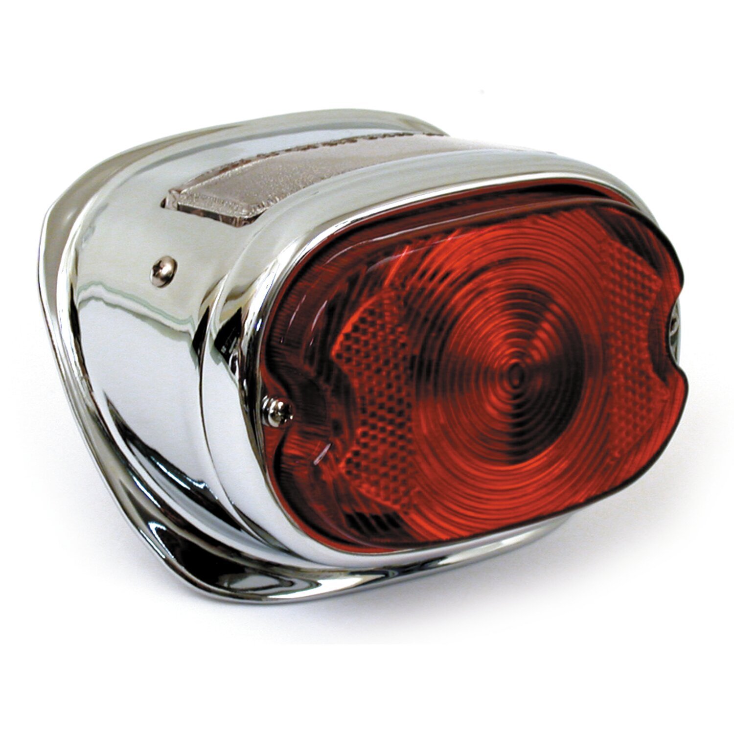 Early 55-72 style taillight. Chrome