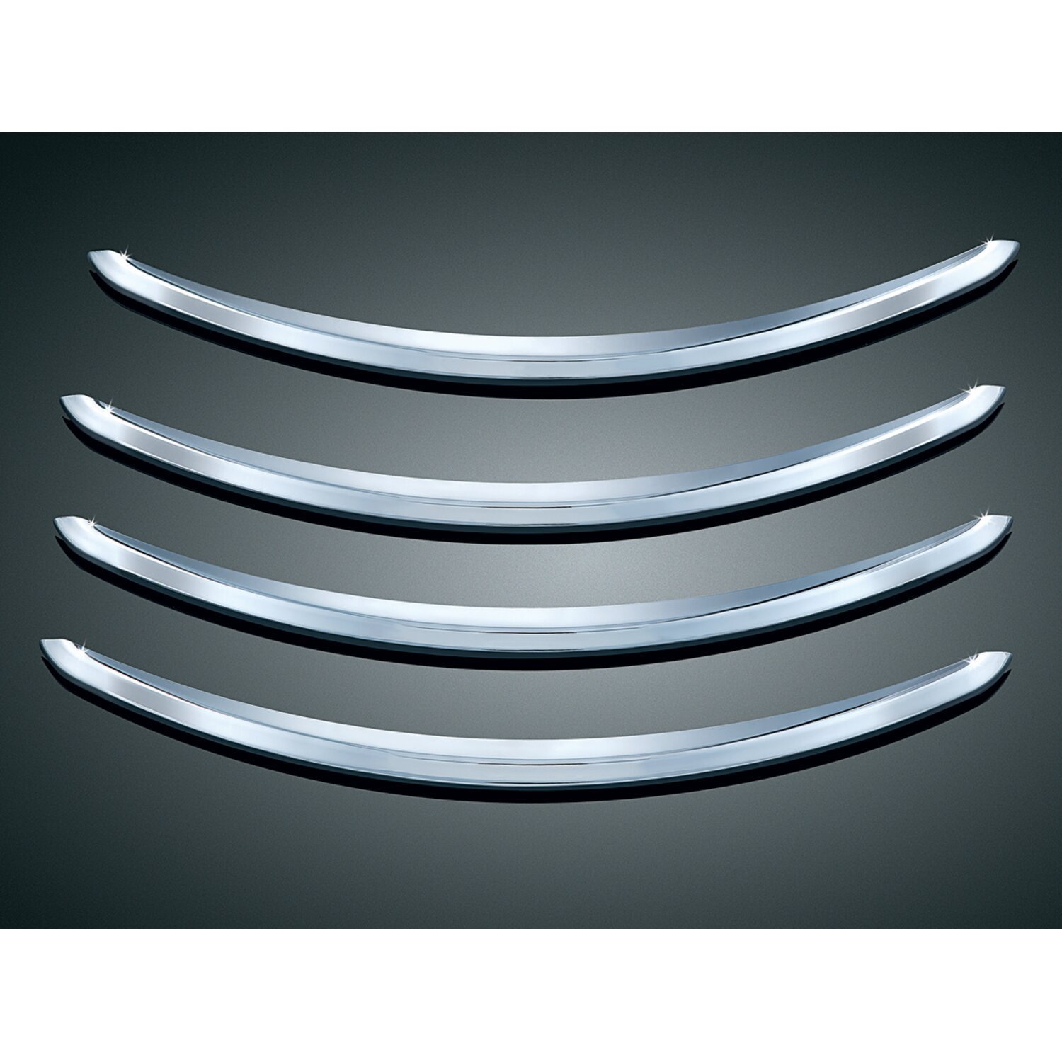 Kuryakyn, rear fender accent. Chrome & black