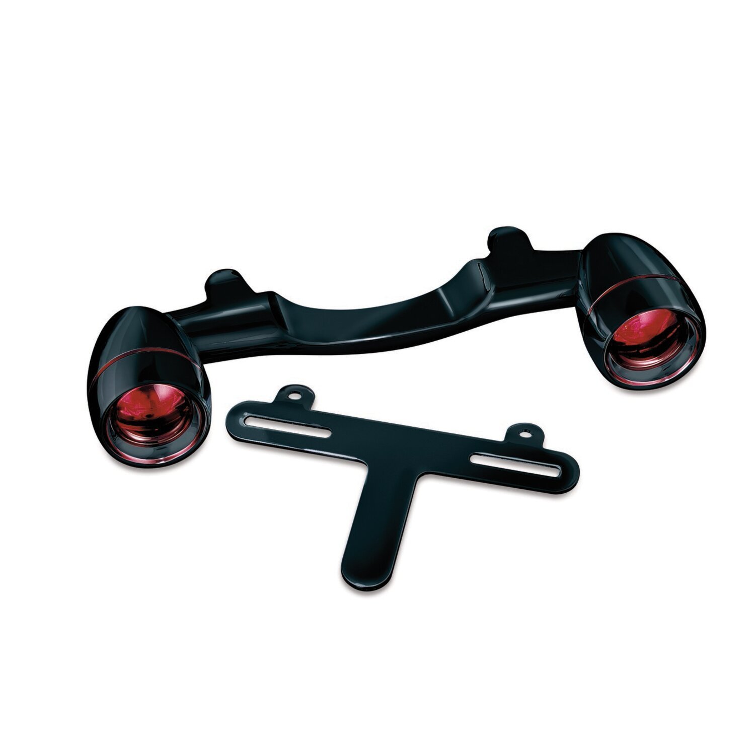 Kuryakyn, bullet light rear turn signal bar. Black