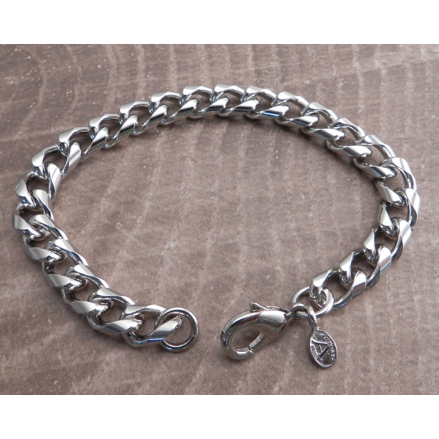 Amigaz Small Laser Leash Chain Bracelet 7,5"