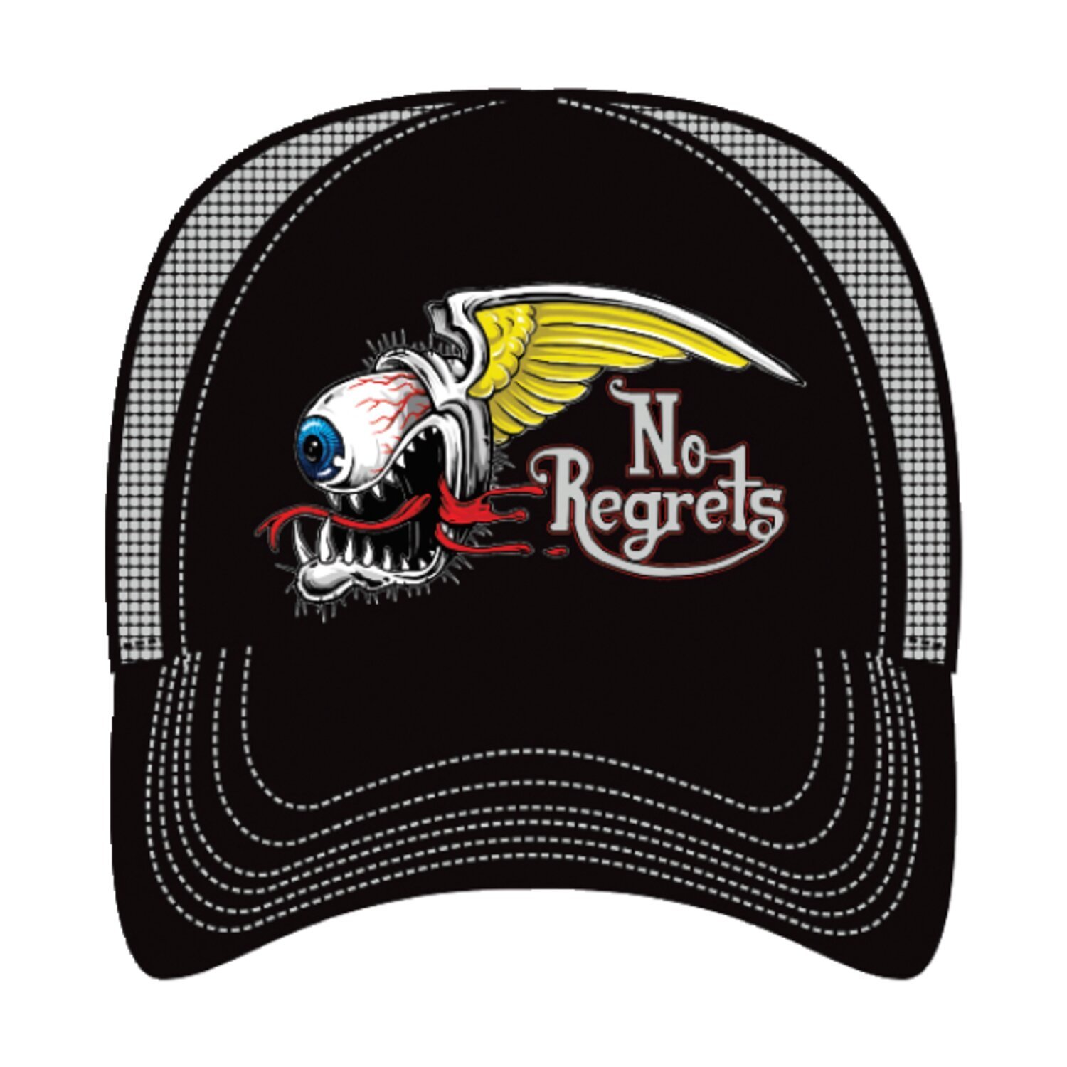 LT, MEN'S TRUCKER HAT NO REGRETS