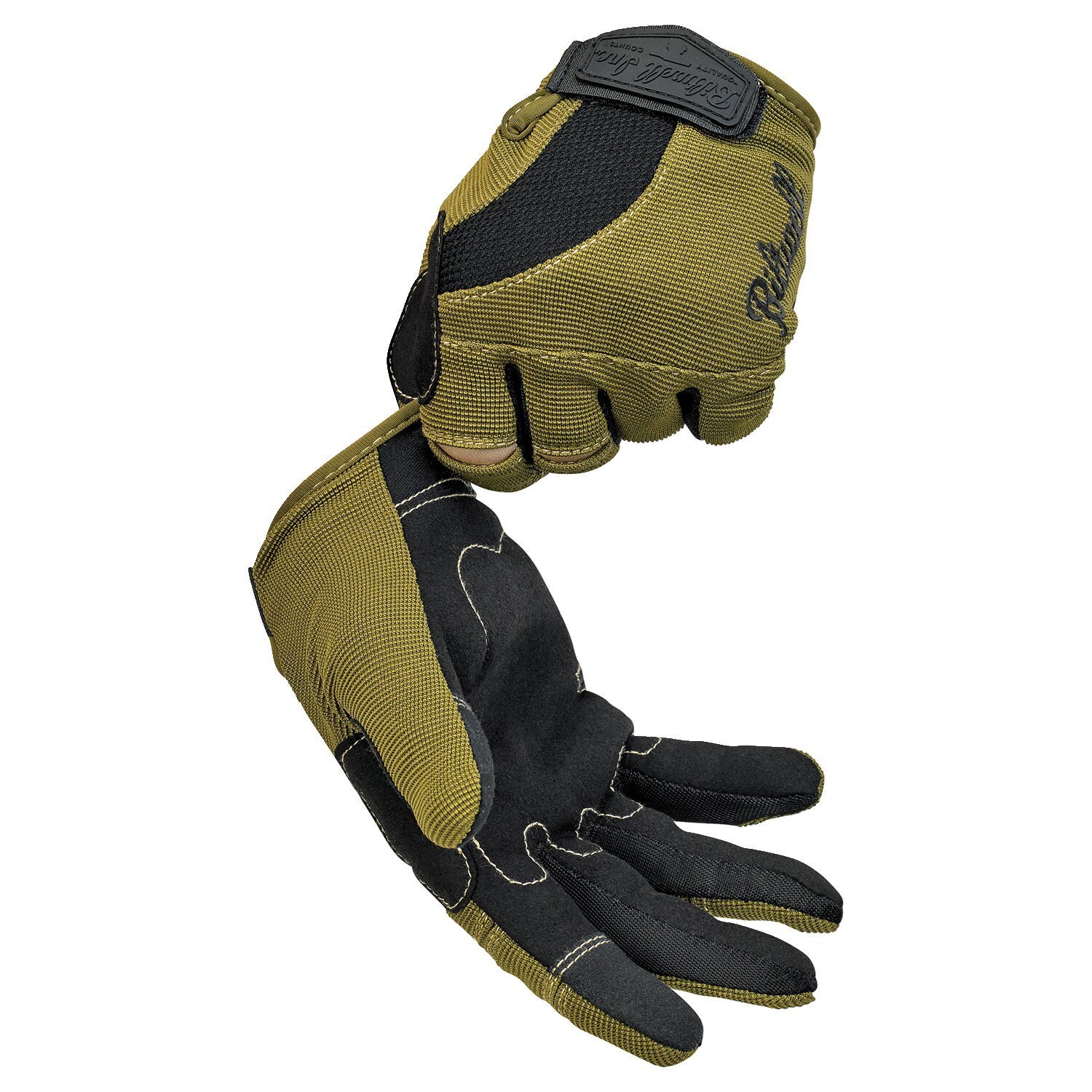 Biltwell Moto gloves olive/black/tan