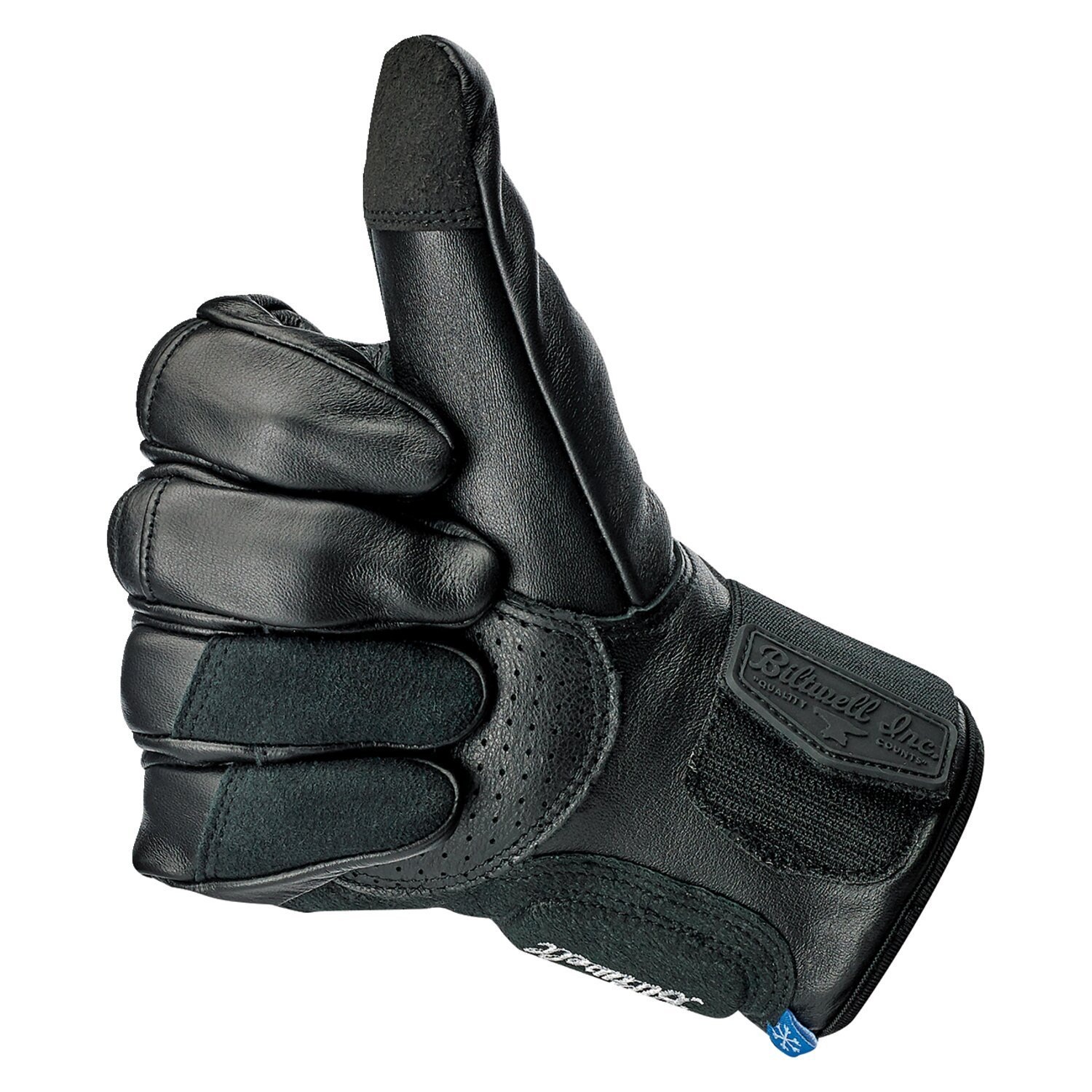 Biltwell Belden gloves black CE appr.