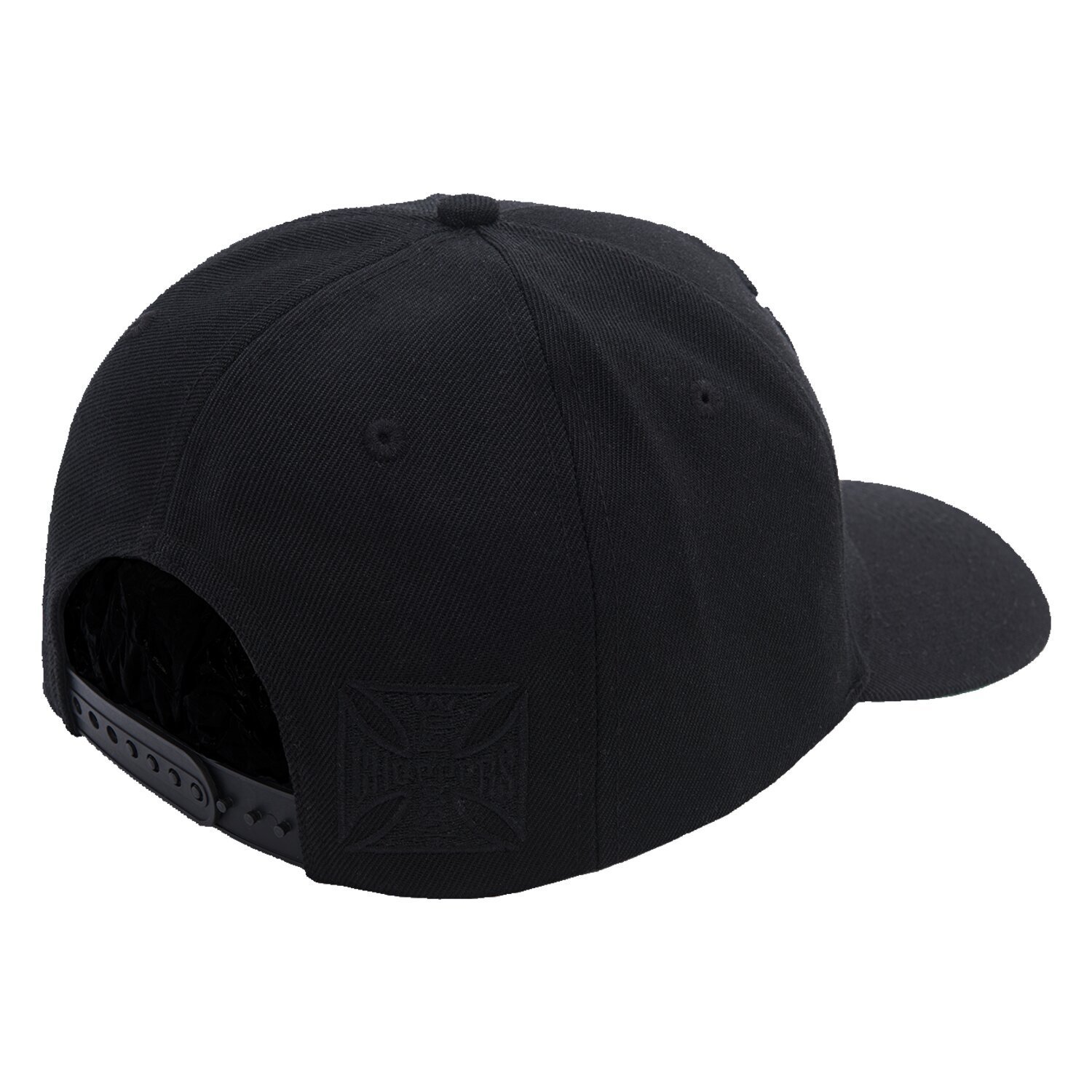 WCC Tone To Tone OG Classic round bill snapback cap black