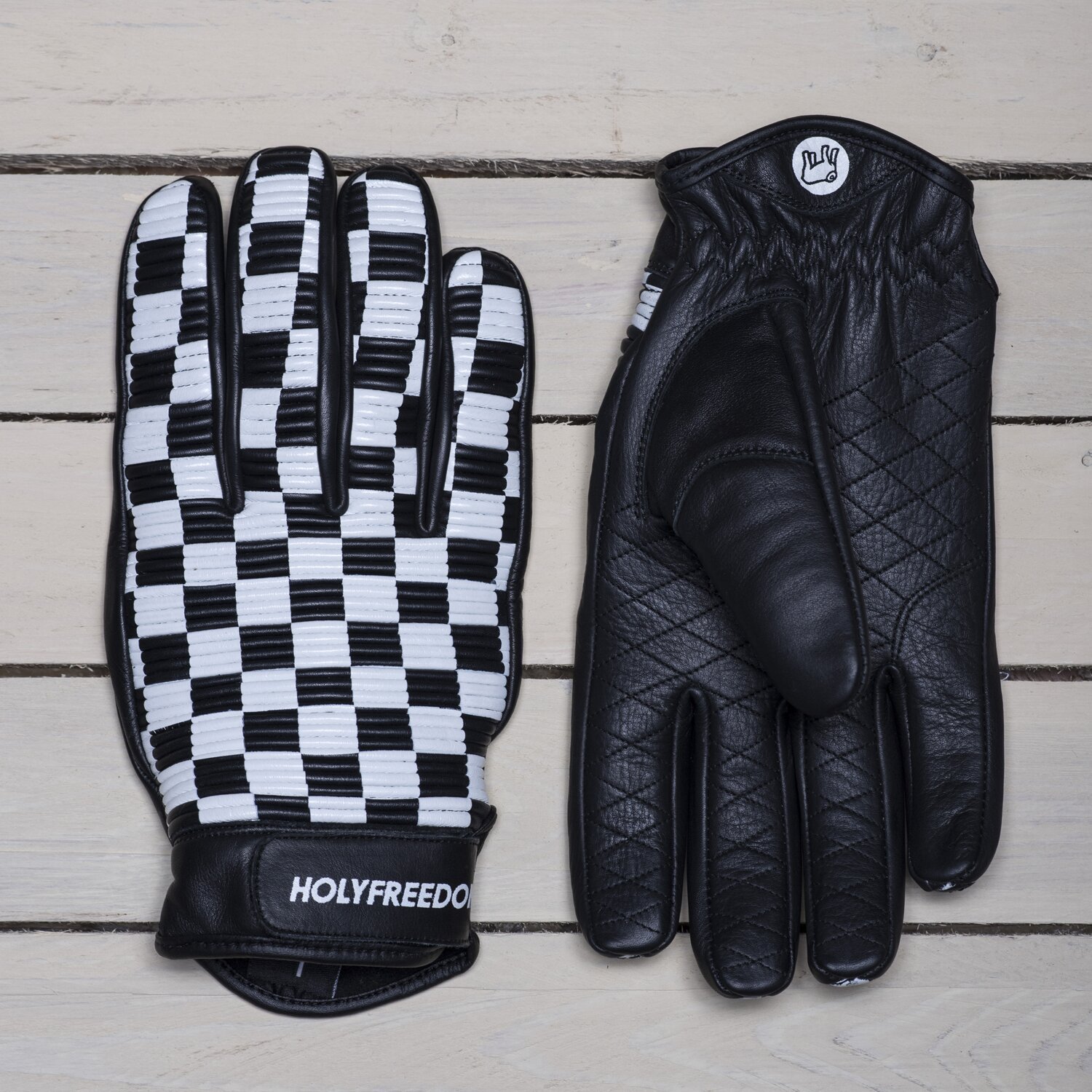 Holy Freedom Sir Cock gloves black/white