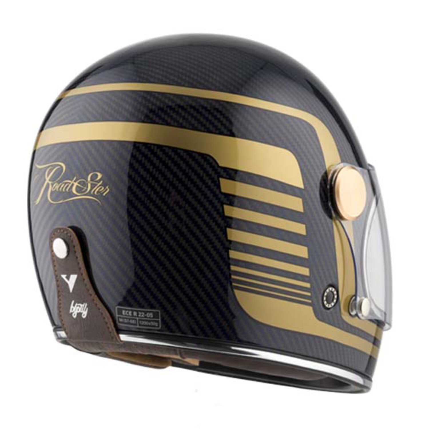 Roadster II Carbon helmet blue