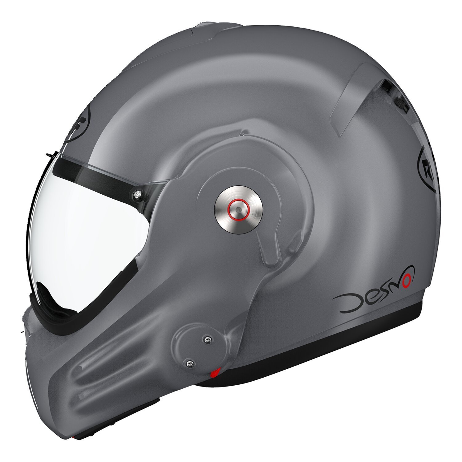 Desmo helmet matte dark silver