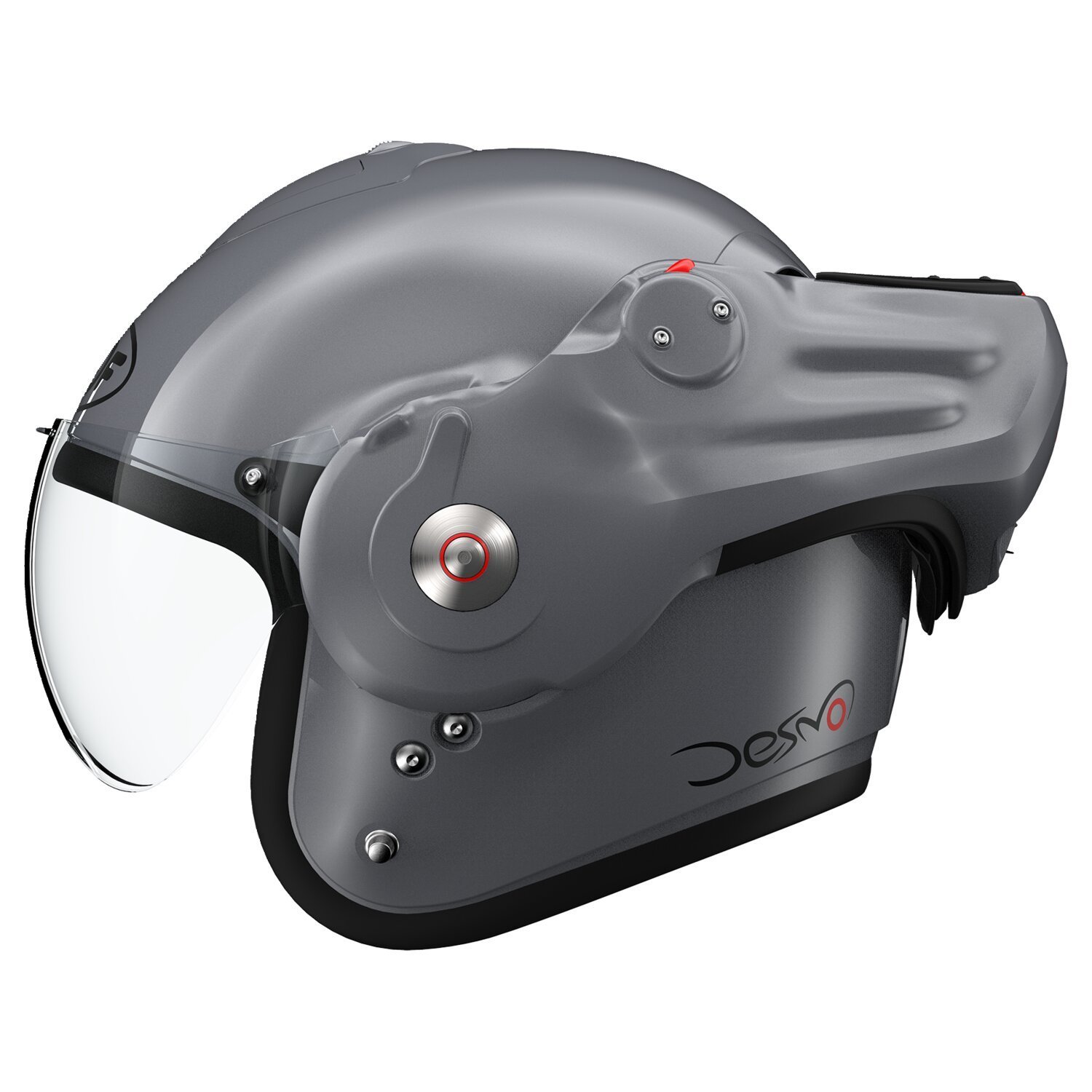 Desmo helmet matte dark silver