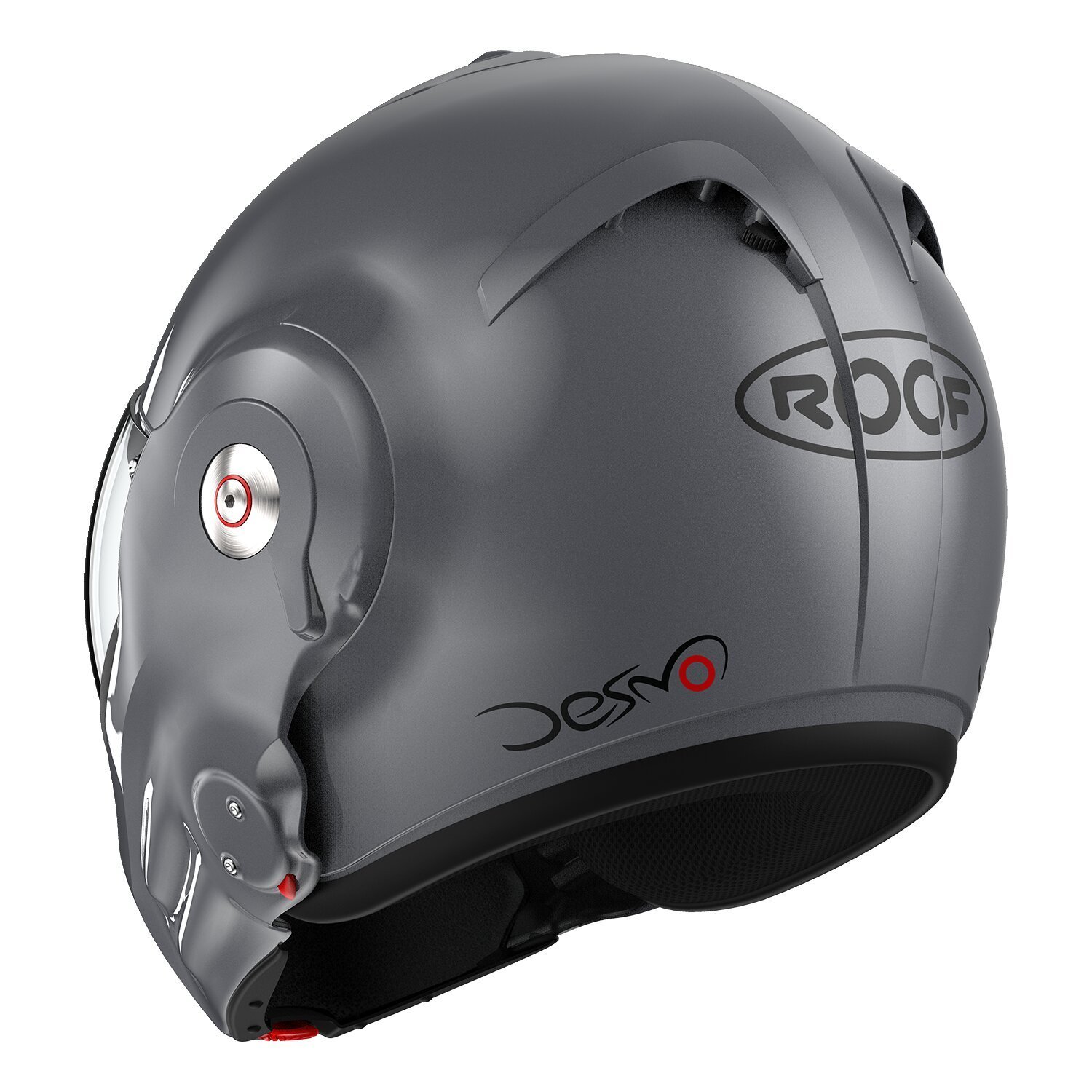 Desmo helmet matte dark silver