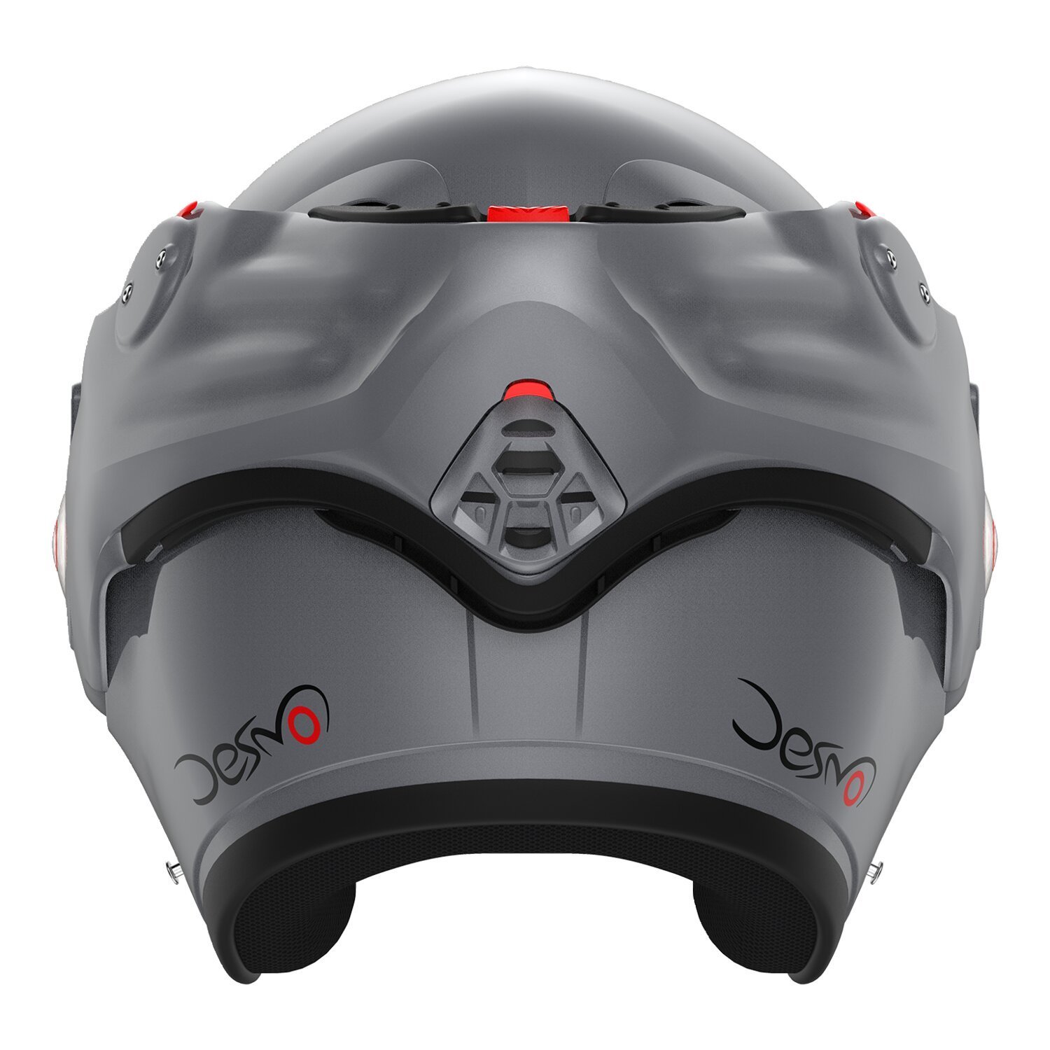 Desmo helmet matte dark silver