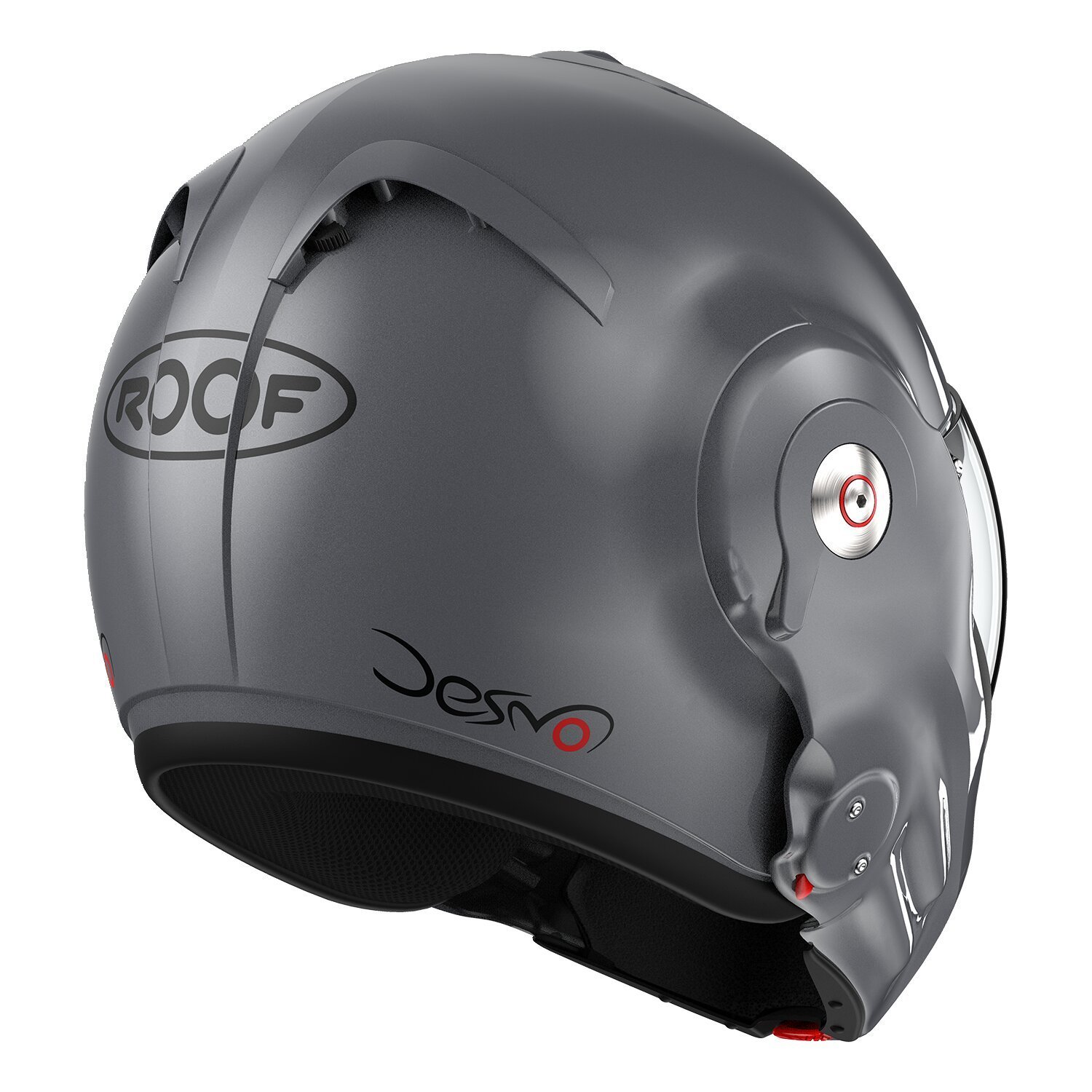 Desmo helmet matte dark silver