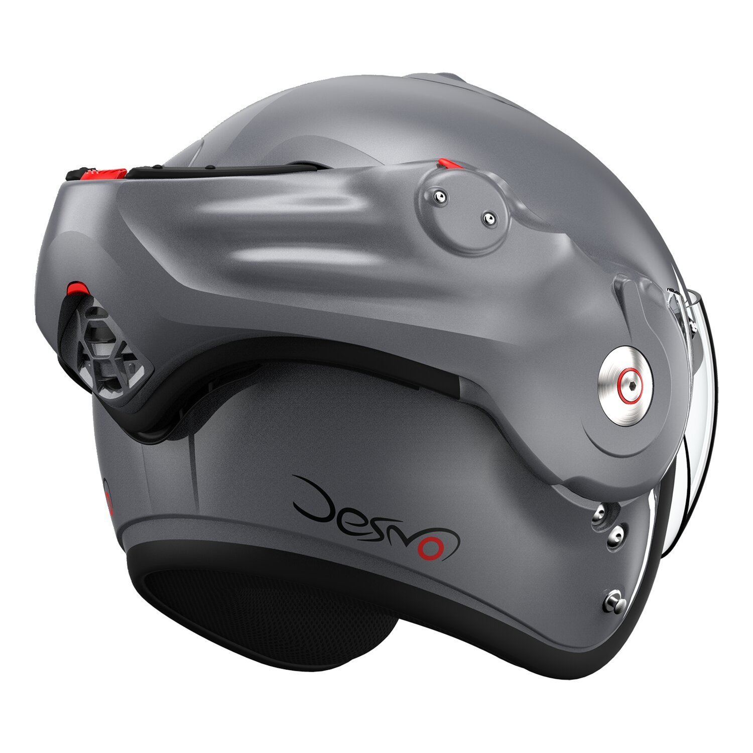 Desmo helmet matte dark silver