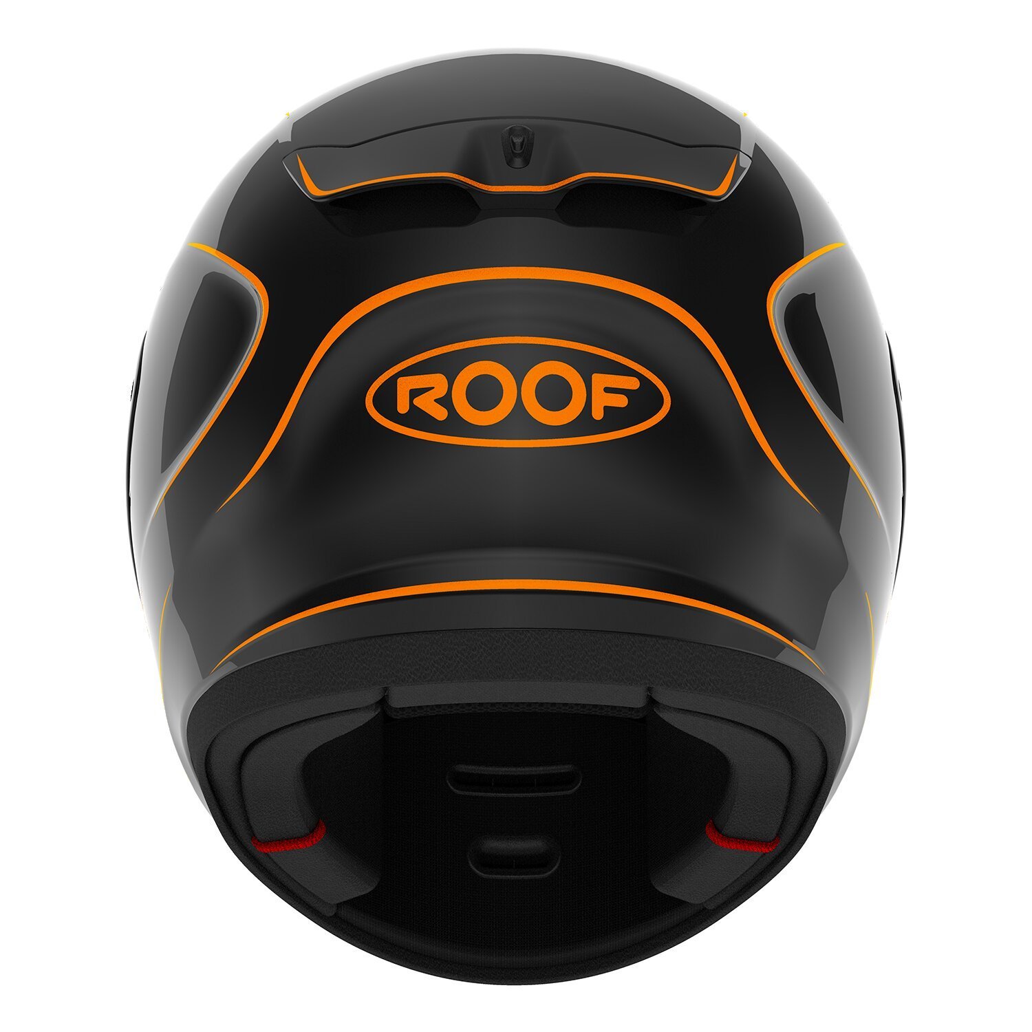 RO200 Neon helmet black/orange 