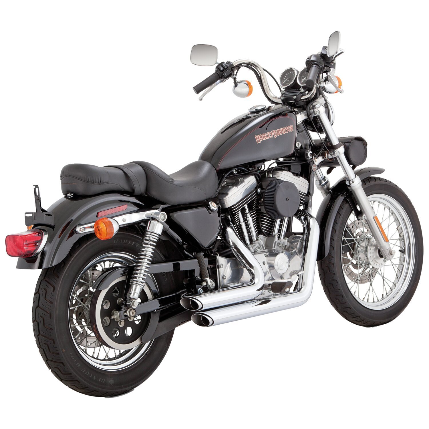 Thorcat-V&H, 'Anarchy' 2-1/2" Short Shots exhaust. Chrome