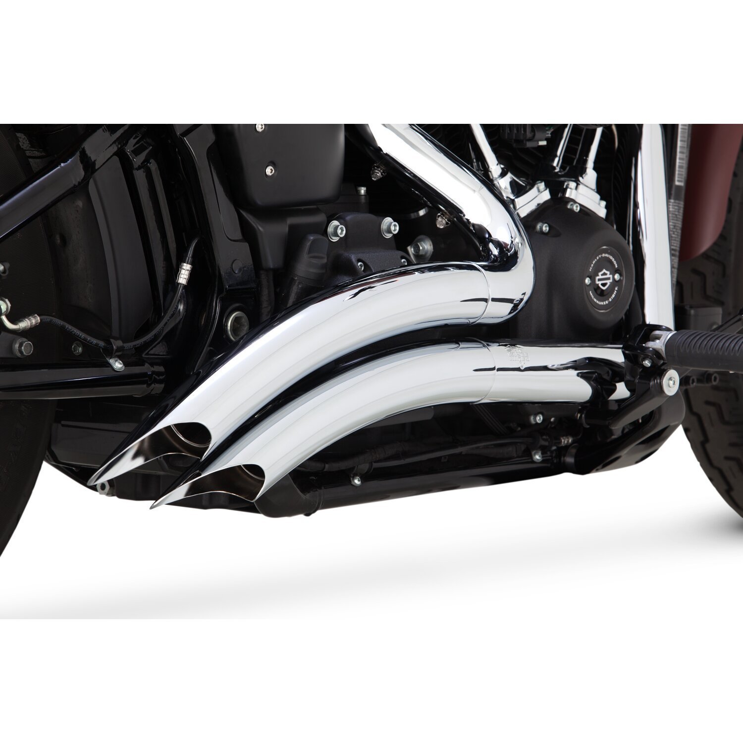 Vance & Hines, Big Radius exhaust. Chrome