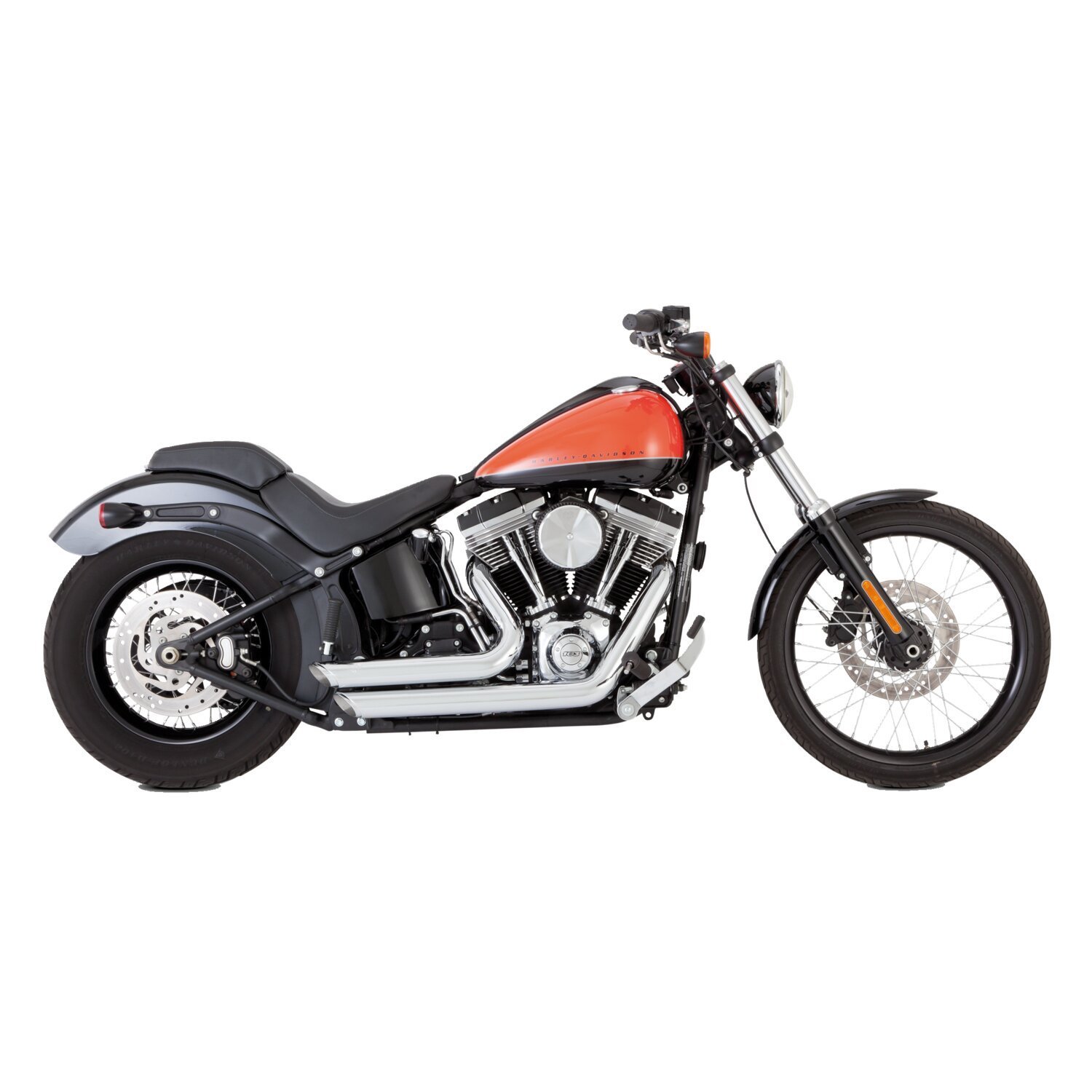 Vance & Hines Short Shot Staggered chrome