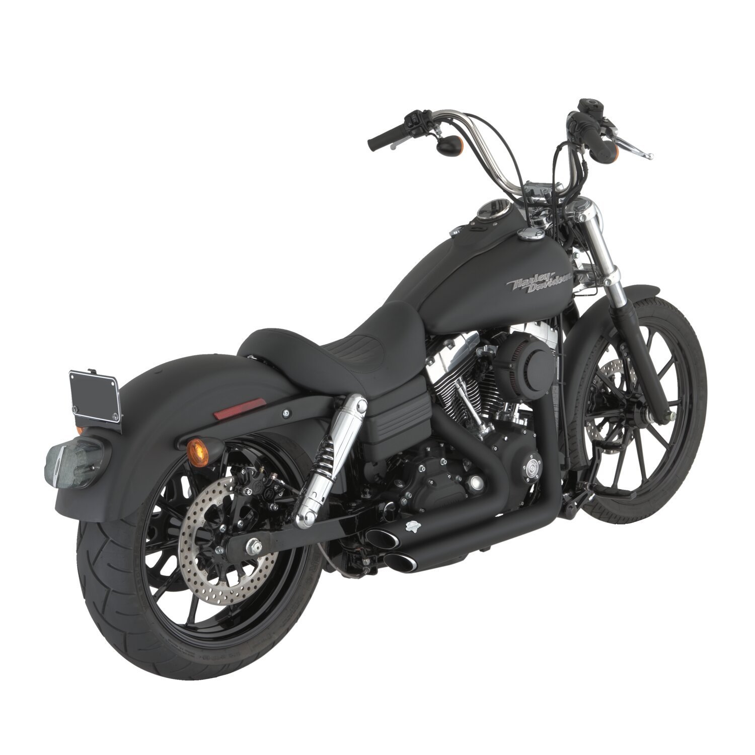 Vance & Hines Short Shot Staggered black