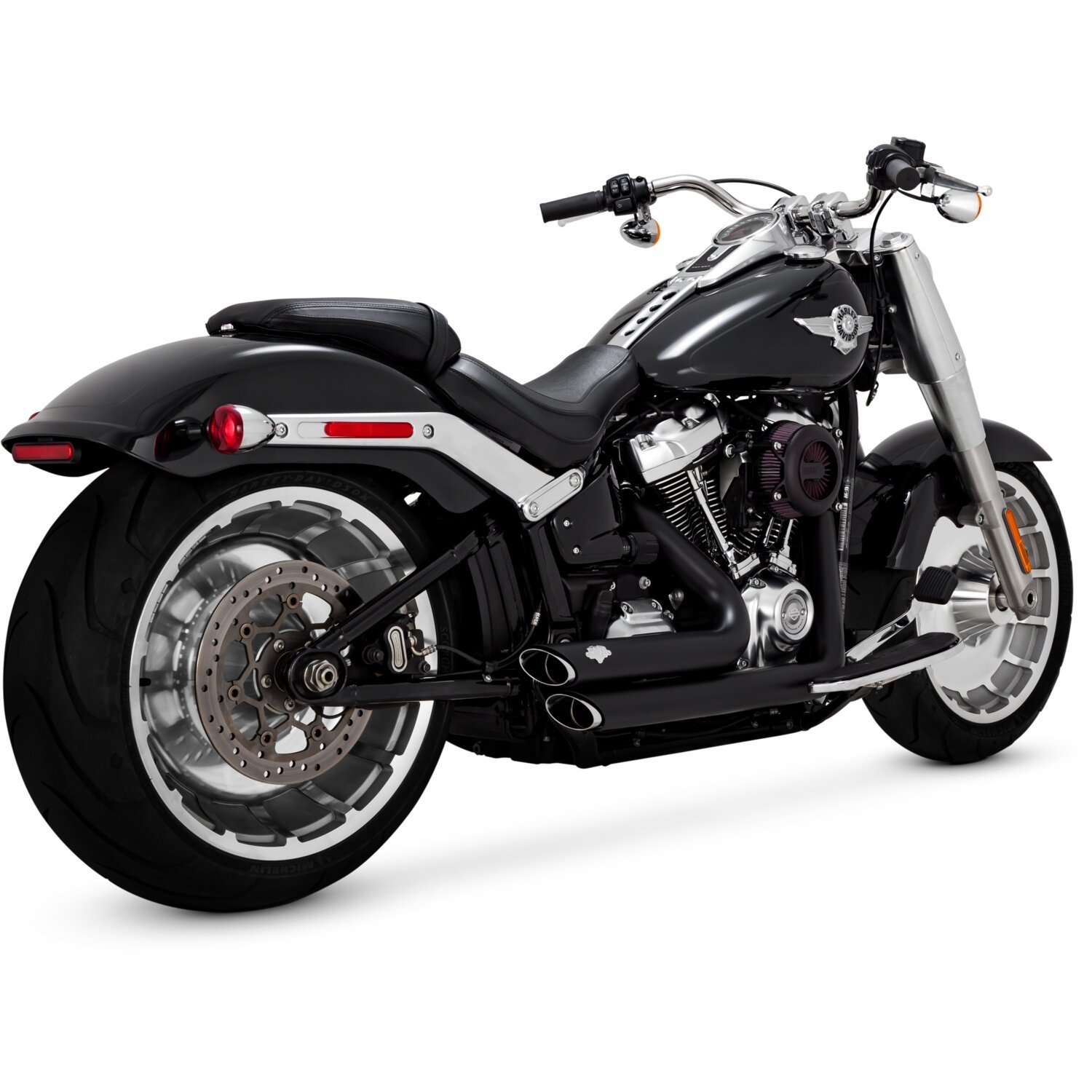 Vance & Hines Short Shot Staggered black
