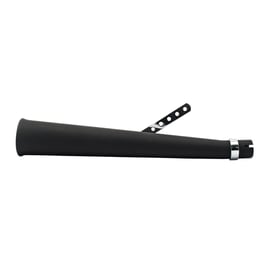 Sei megaphone upswept right universal muffler 24" black