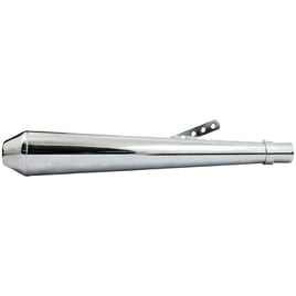 Megaton universal muffler 26" long chrome