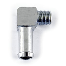 Oil line fitting, 90 degree