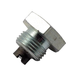 Primary oil drain plug. magnetic