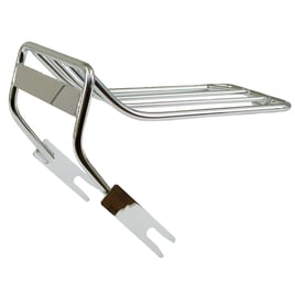 Bobbed luggage rack, round