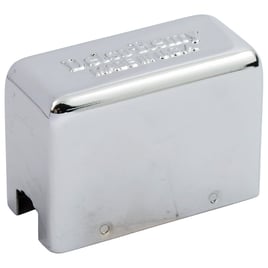 Delco-Remy regulator relay cover 3-post. Chrome