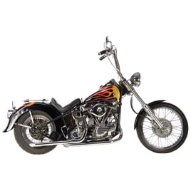 Paughco, drag pipes (40"). Chrome