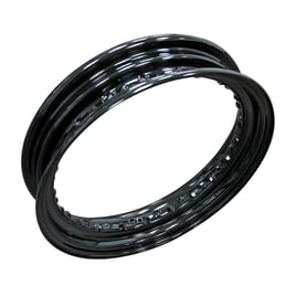 Black dropcenter rim, 3.00 x 16