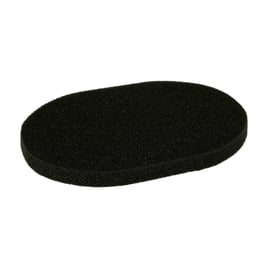 Replacement foam air filter element, oval