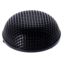 Breather style air cleaner assembly, round. Black