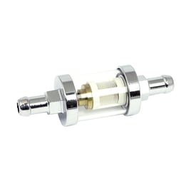 Clear-view fuel filter, 3/8" id