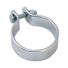Muffler middle clamp 1-7/8" chrome