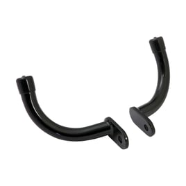 Touring saddlebag support brackets. Black