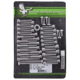 Big Twin side cover mount kit, ss allen