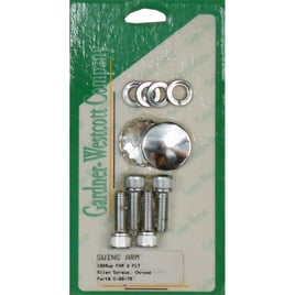 ALLEN BOLT KIT, SWINGARM PIVOT COVERS