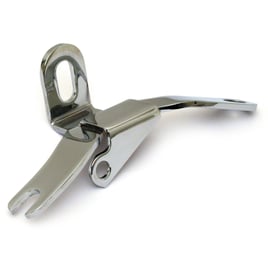 OEM style top motor mount. Chrome