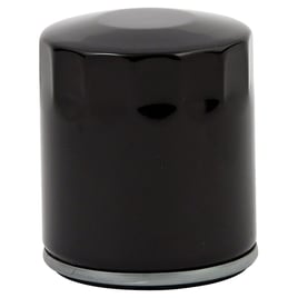 MCS, spin-on oil filter. Black