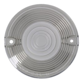 Replacement turn signal lens. flat lens. Smoke