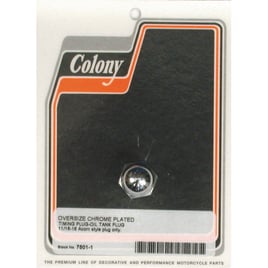 Colony, oversize timing/drain plug. Acorn