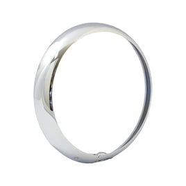 Outer trim ring, 7" hydra headlamp. Chrome