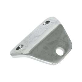 Custom headlamp mount bracket. Chrome